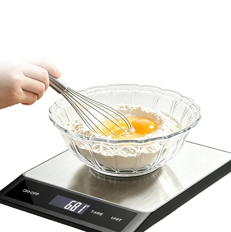 15kg Stainless Steel Digital Kitchen Scale with USB Recha… — Yeele digital scale manufacturer