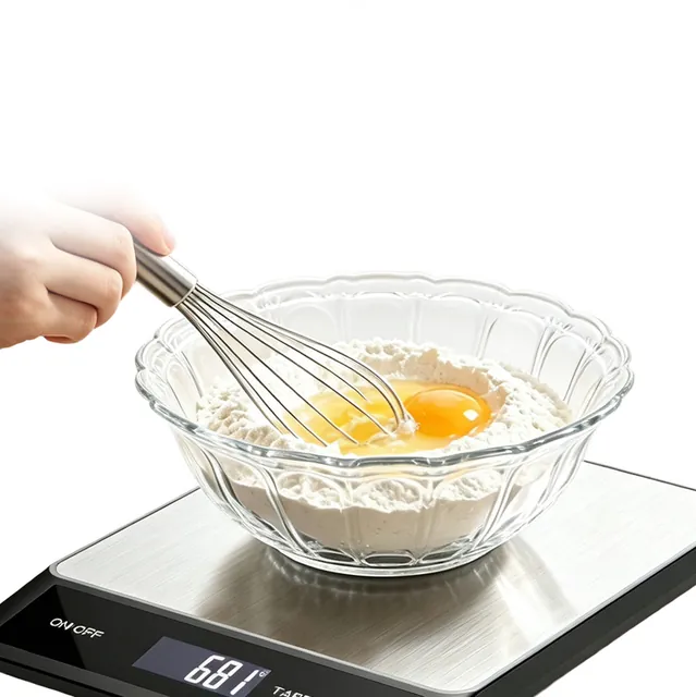15kg Stainless Steel Digital Kitchen Scale with USB Recha… — photo 2