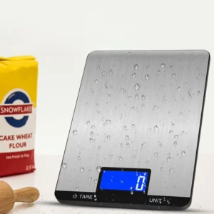 Yeele 15kg Stainless Steel Digital Kitchen Scale