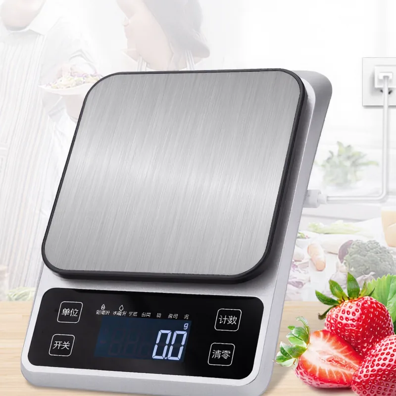 Mini Stainless Steel Digital Kitchen Scale — Yeele digital scale manufacturer