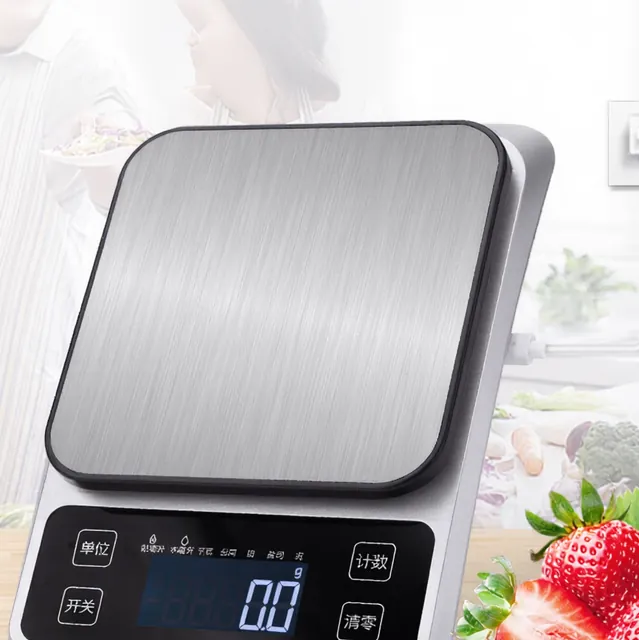 Mini Stainless Steel Digital Kitchen Scale — photo 2
