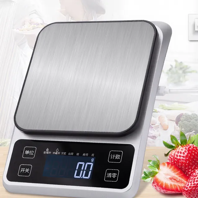 Mini Stainless Steel Digital Kitchen Scale — photo 4
