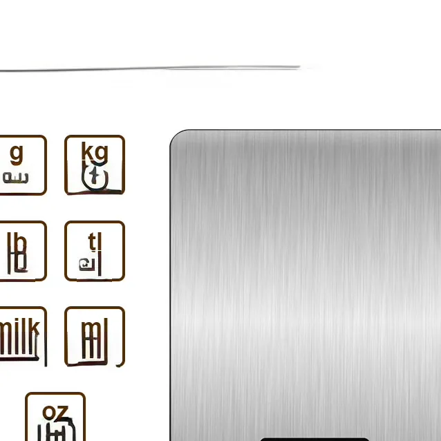 10kg Mini Stainless Steel Digital Kitchen Scale — photo 2