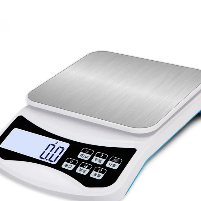 10kg Digital Kitchen Scale with Compact, 0.1g Precision — photo 4