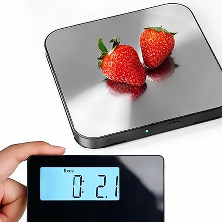 33lb Stainless Steel Digital Kitchen Scale — photo 2