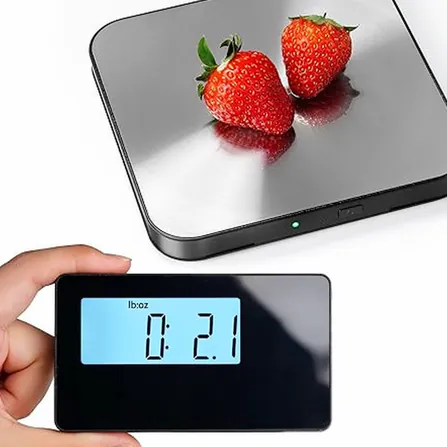 33lb Stainless Steel Digital Kitchen Scale — photo 4