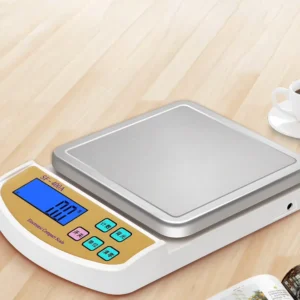 Yeele 10kg Digital Kitchen Scale with USB Rechargeable, 0.1g Precision for Herbal Medicine