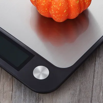 10kg Stainless Steel Digital Kitchen Scale with Flat Panel — photo 3