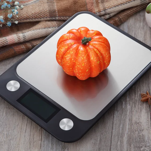 10kg Stainless Steel Digital Kitchen Scale with Flat Panel — photo 4