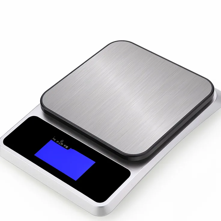 10kg Stainless Steel Digital Kitchen Scale with USB Recha… — Yeele digital scale manufacturer