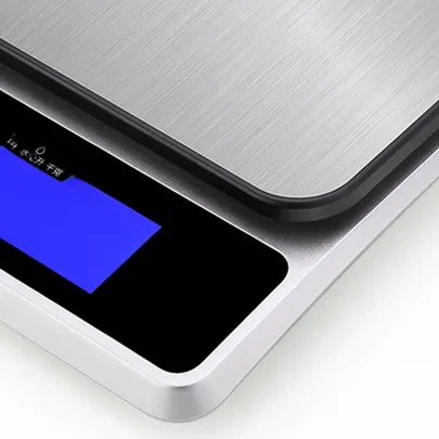 10kg Stainless Steel Digital Kitchen Scale with USB Recha… — photo 3