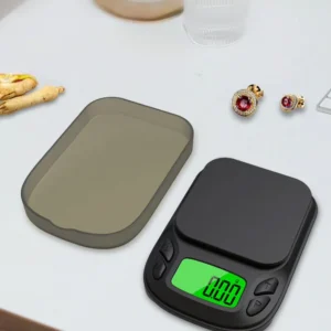 Yeele 1kg Palm-Size Backlit Digital Pocket Scale for Jewelry