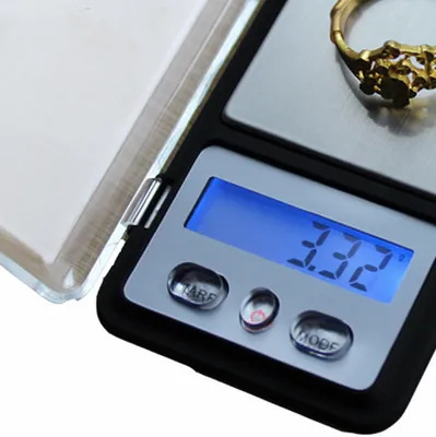 Portable Mini Digital Pocket Scale with Gold, 0.01g Preci… — photo 3