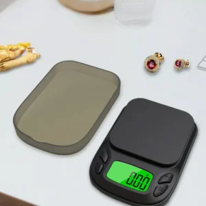 Yeele 1kg Palm-Size Backlit Digital Pocket Scale for Jewelry