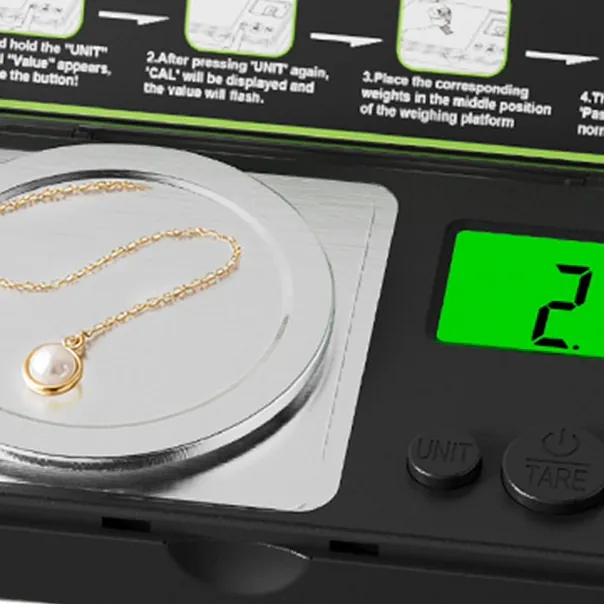 50g Mini Digital Pocket Scale, 0.001g Precision for Gold — photo 3