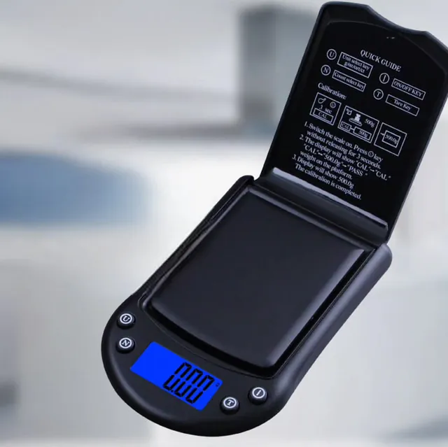 500g Mini Digital Pocket Scale, 0.1g Precision — photo 2