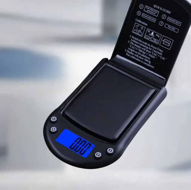 500g Mini Digital Pocket Scale, 0.1g Precision — photo 4