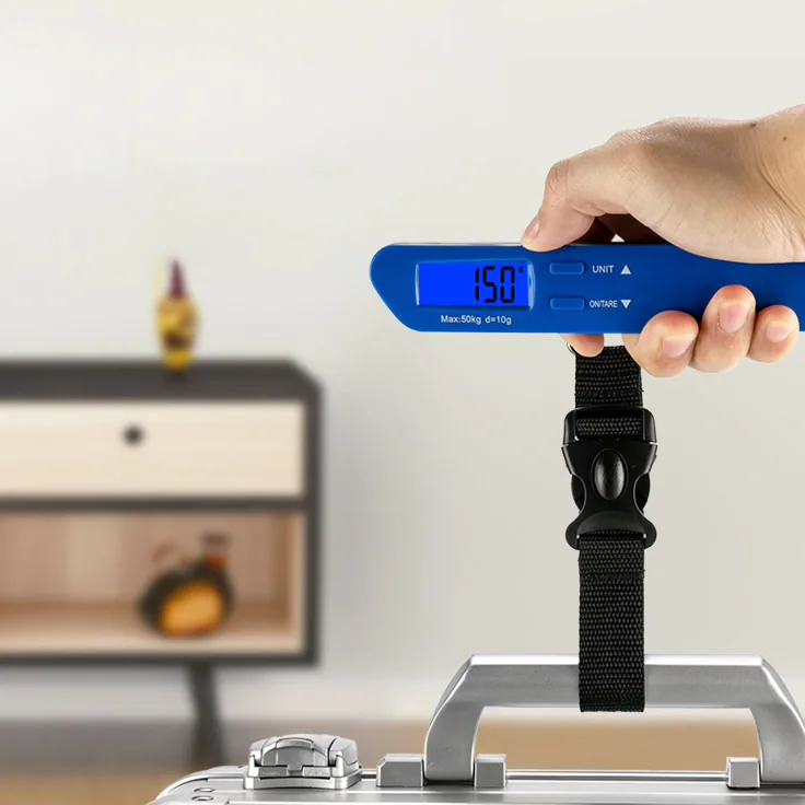 50kg Digital Luggage Scale with Compact — Yeele digital scale manufacturer