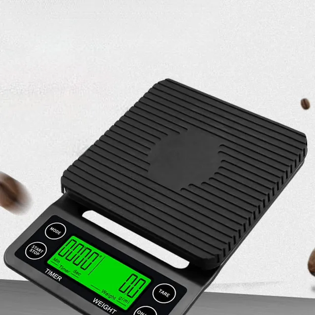 3kg Digital Coffee Scale with Built-in Timer, Smart, 0.1g… — photo 2