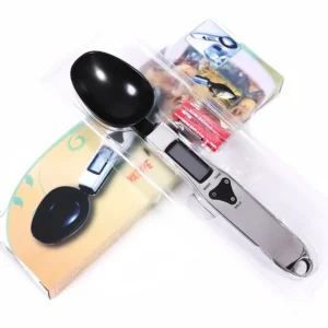 Yeele Stainless Steel Digital Spoon Scale, 0.1g Precision for Pet Weighing, Herbal Medicine